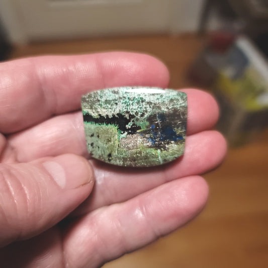 Turkish Colla Wood Cabochon - front view