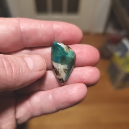 Turkish Colla Wood Cabochon - front view