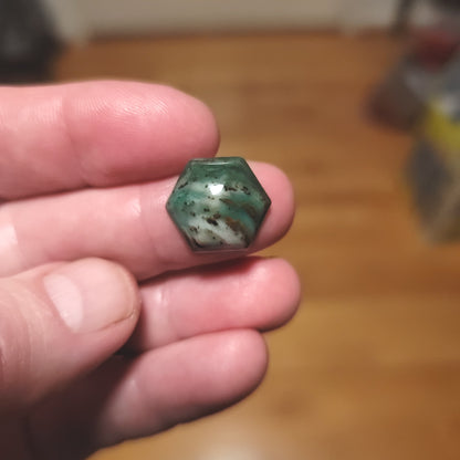 Turkish Colla Wood Cabochon - front view