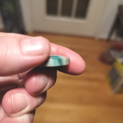 Turkish Colla Wood Cabochon - side view