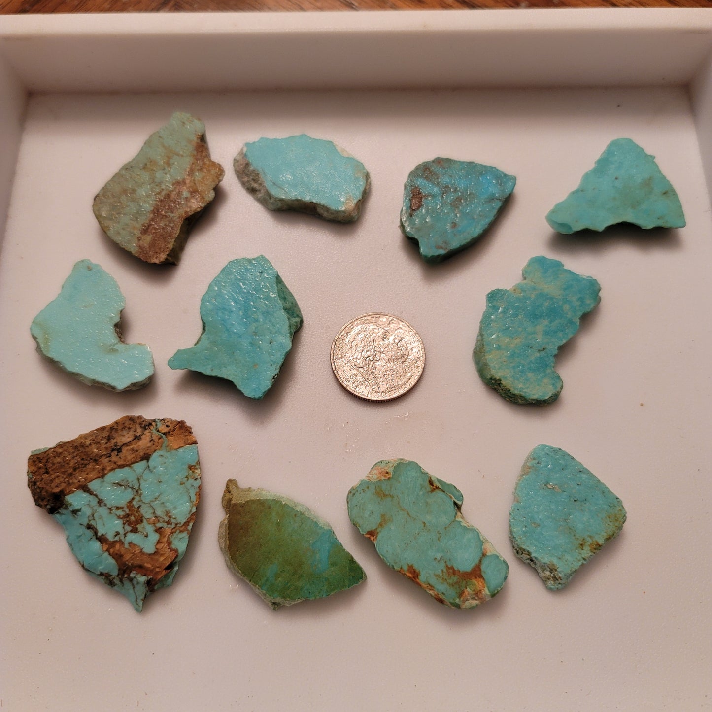 Sonoran Turquoise Slabs - detail view