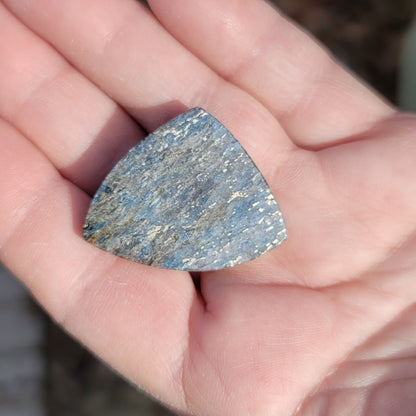 Virginia Kyanite with Pyrite Cabochon