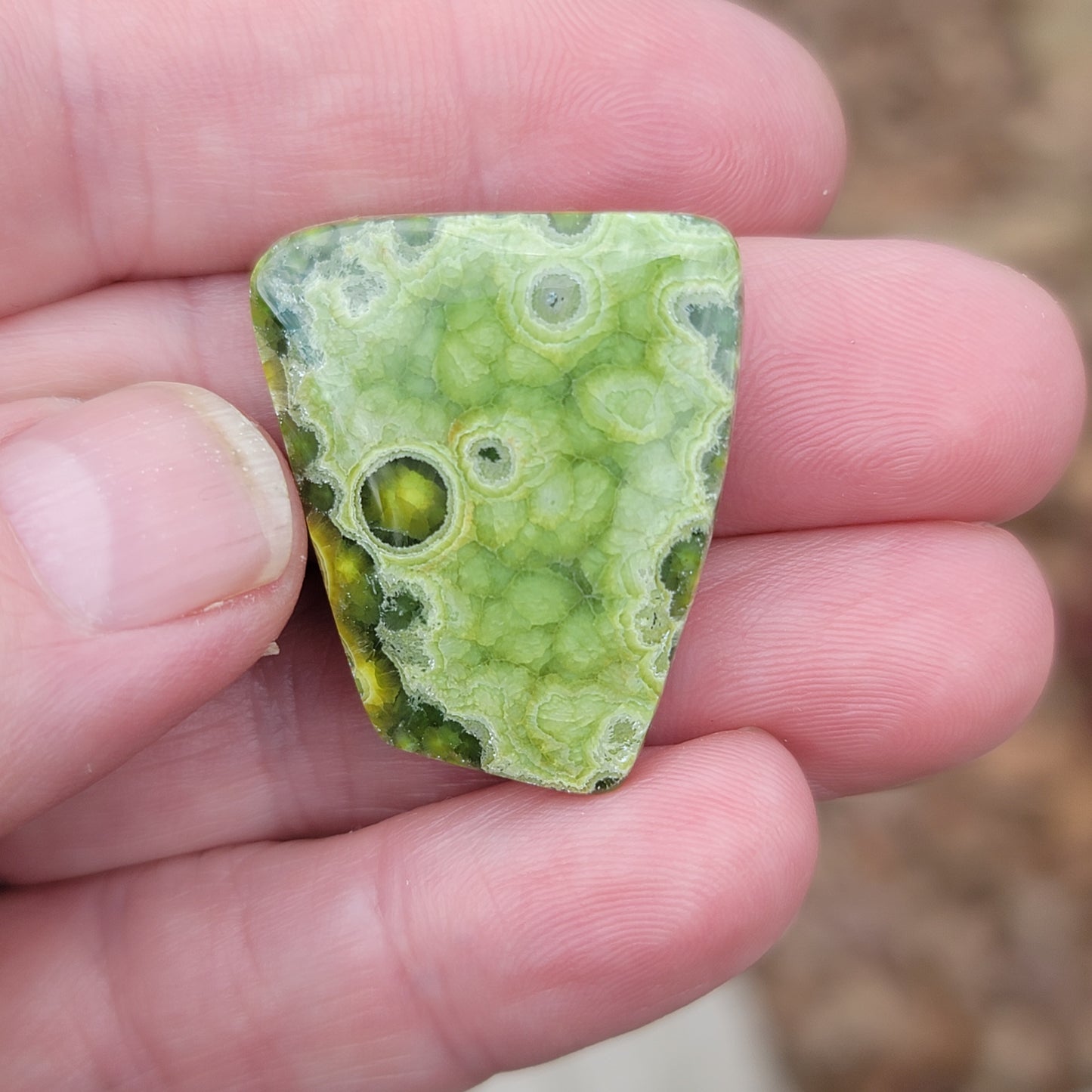 Arkansas Wavellite Cabochon