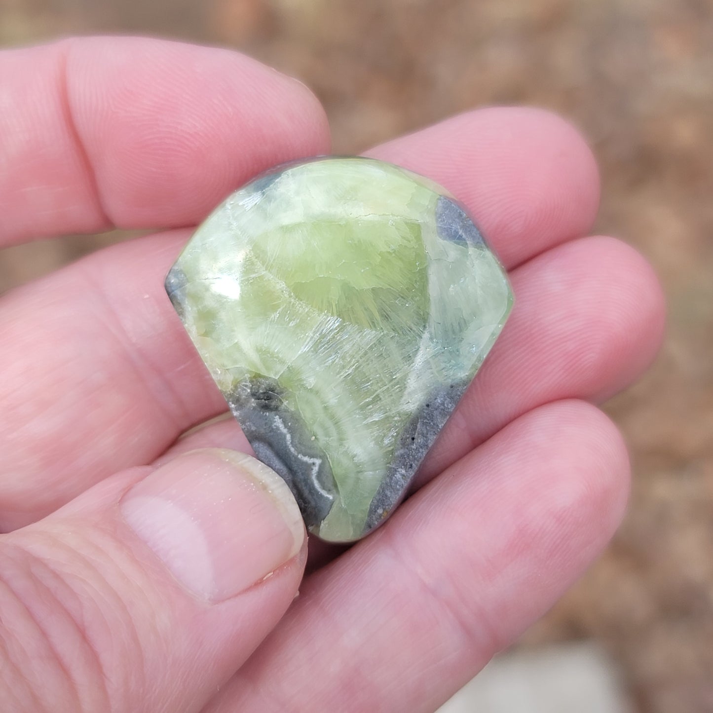 Arkansas Wavellite Cabochon