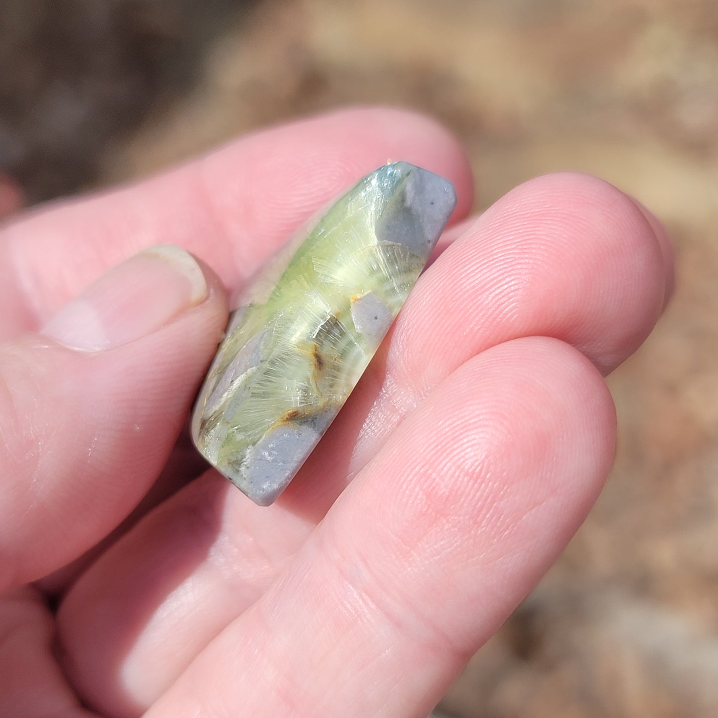 Arkansas Wavellite Cabochon