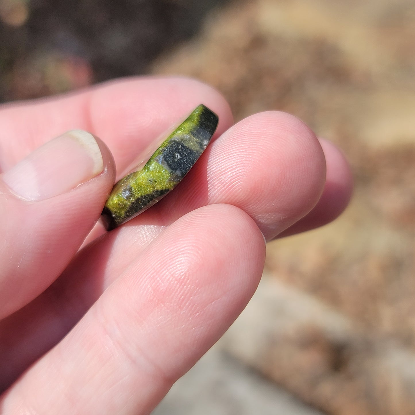 Arkansas Wavellite Cabochon