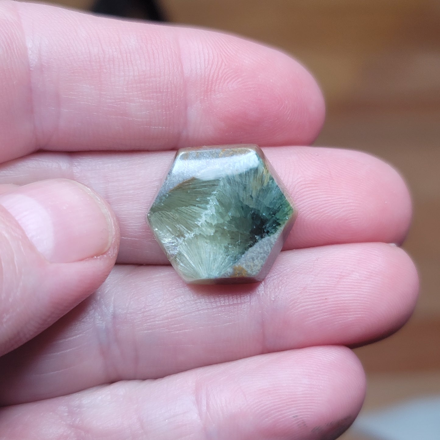 Arkansas Wavellite Cabochon