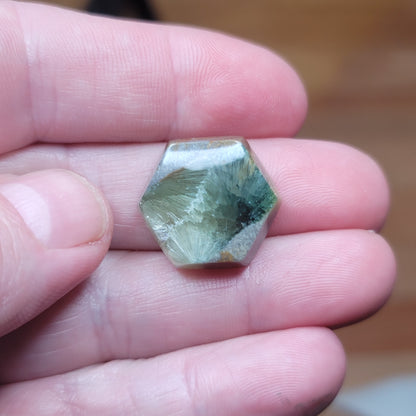 Arkansas Wavellite Cabochon
