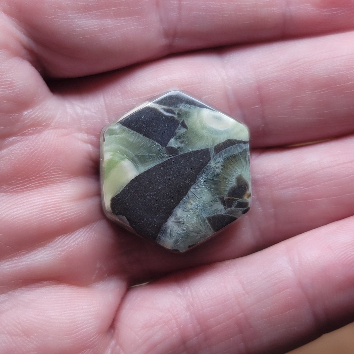 Arkansas Wavellite Cabochon