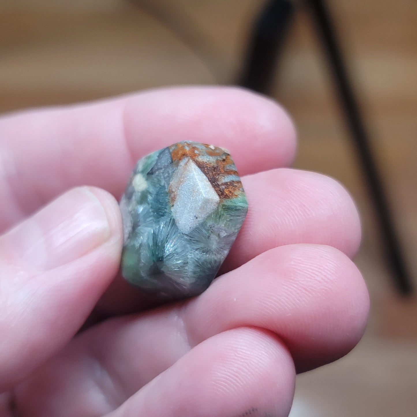 Arkansas Wavellite Cabochon