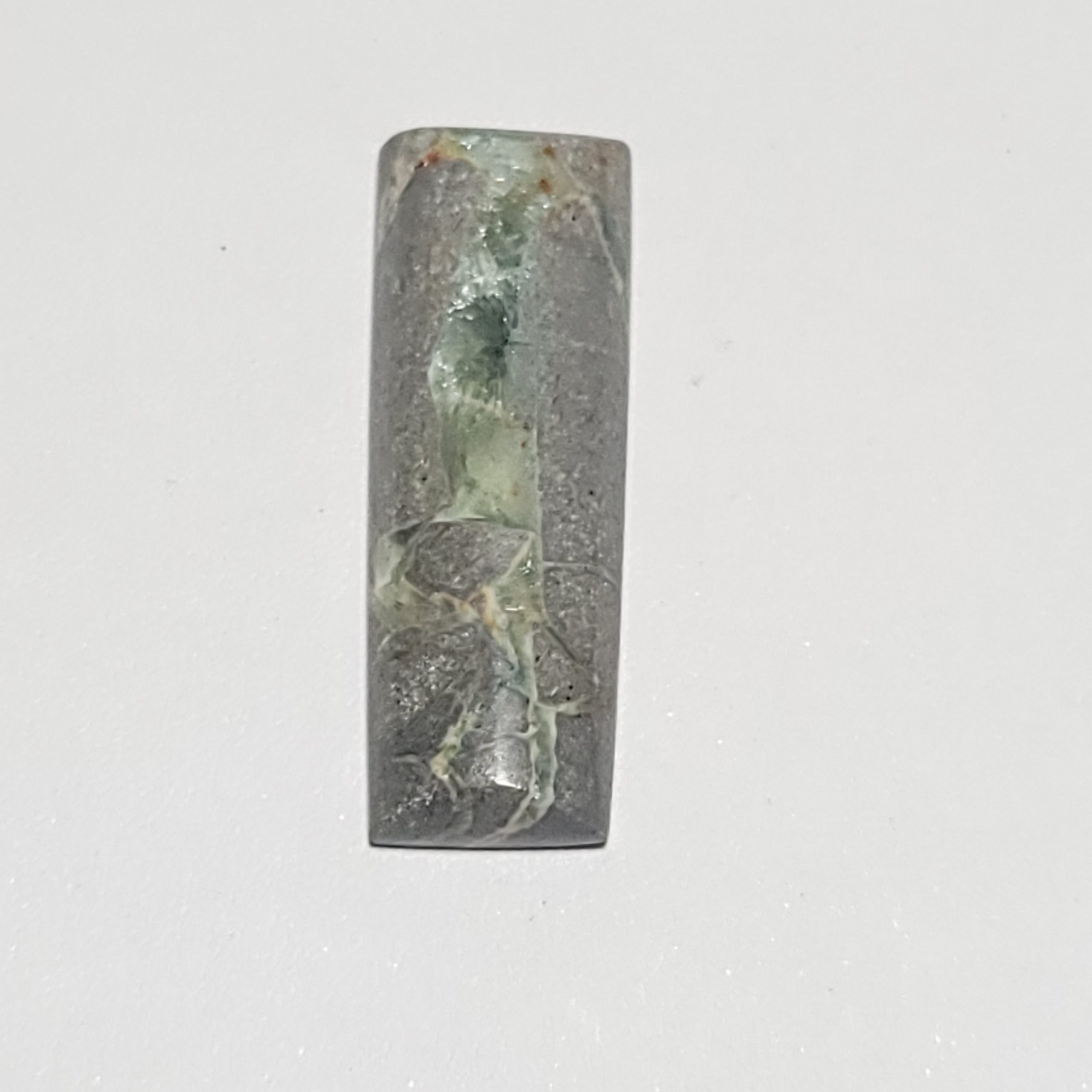 Arkansas Wavellite Rectangle Cabochon - 44 x 15.6 x 6.7 mm - 40.66 ct