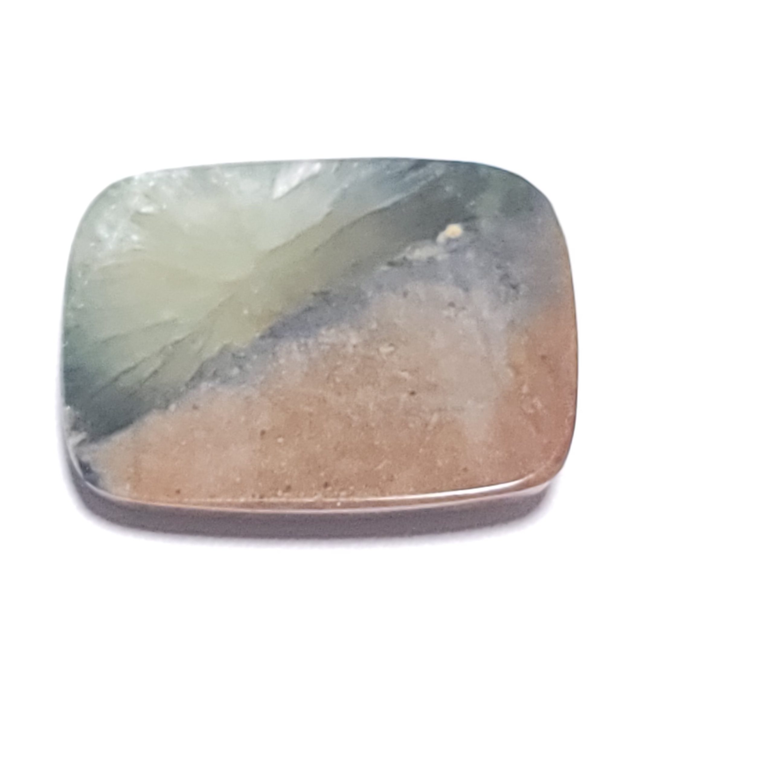 Arkansas Wavellite Cushion Cabochon - 34.1 x 26 x 6.4 mm - 50.8 ct - Image 2